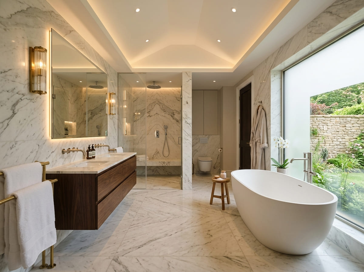 Custom Bathroom Renovation in Plano